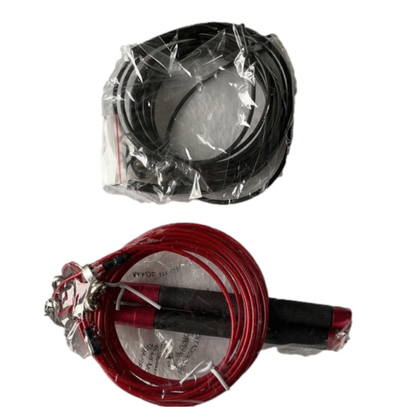 New Aluminum Steel PVC TPU Kamileo High Speed Red Jump Rope - Picture 10 of 10
